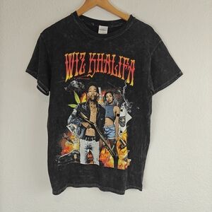 2016 Wiz Khalifa ‘The High Road’ Summer Tour Tee – Small Vintage Band Shirt